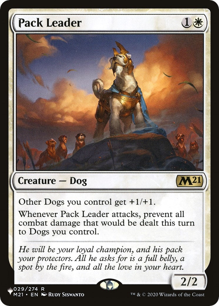 Image for Pack Leader (The List Reprints) (029/274) - Magic: The Gathering