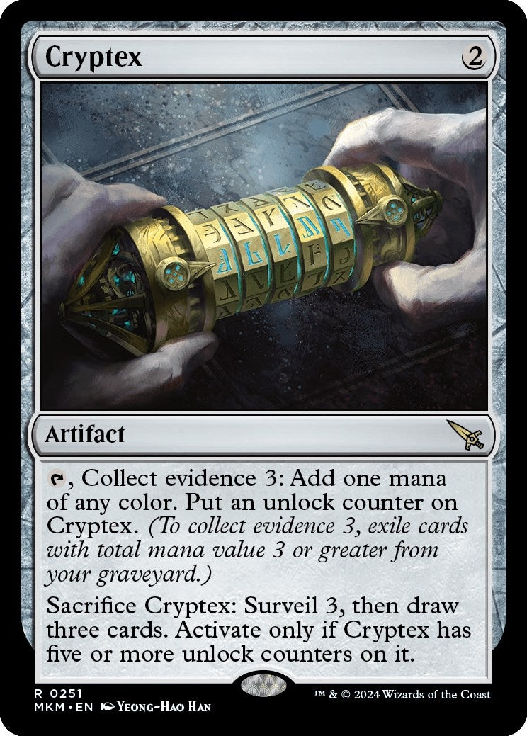Image for Cryptex (Murders at Karlov Manor) (251) - Magic: The Gathering