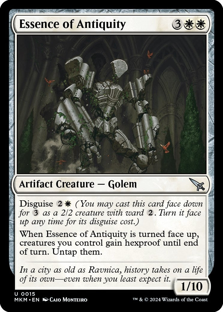 Image for Essence of Antiquity (Murders at Karlov Manor) (15) - Magic: The Gathering