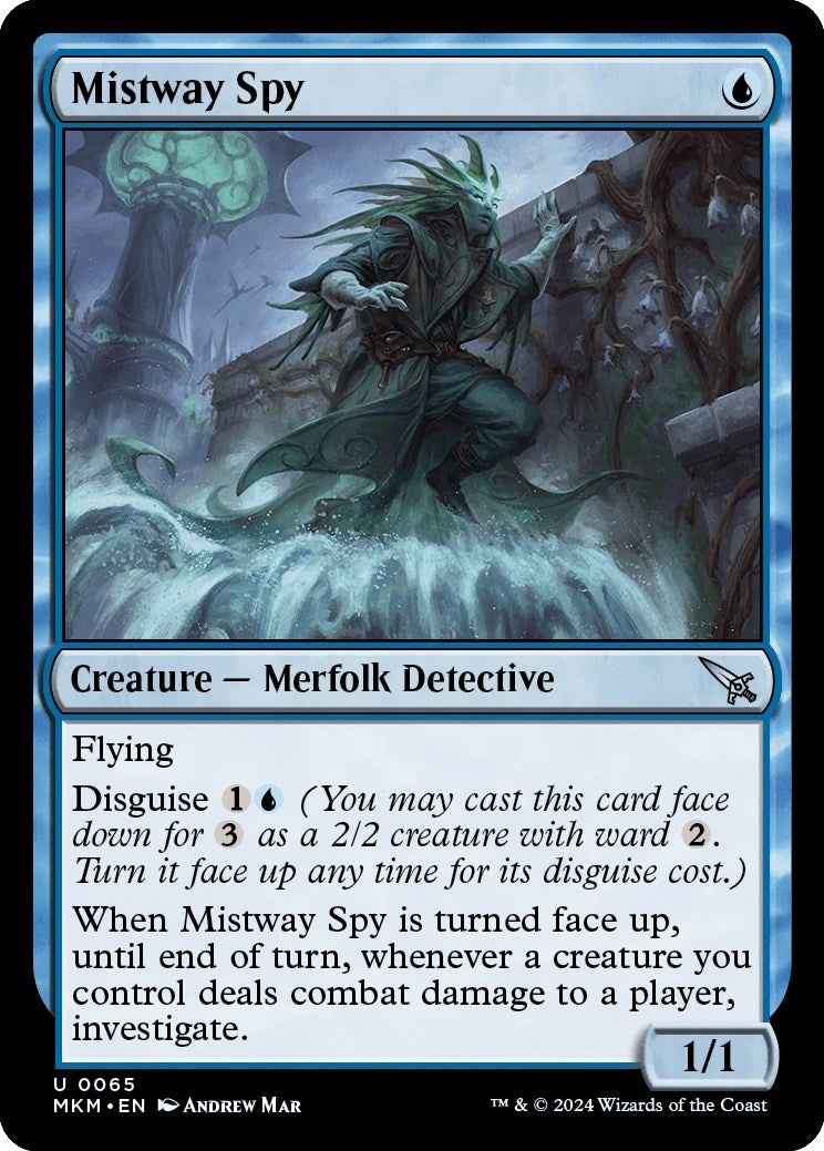 Image for Mistway Spy (Murders at Karlov Manor) (65) - Magic: The Gathering