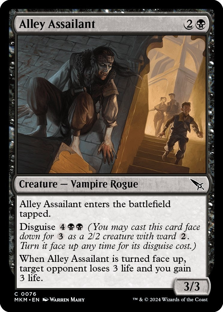 Image for Alley Assailant (Murders at Karlov Manor) (76) - Magic: The Gathering