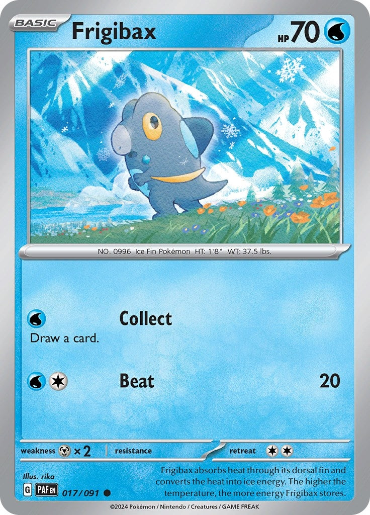 Image for Frigibax (SV: Paldean Fates) (017/091) - Pokemon