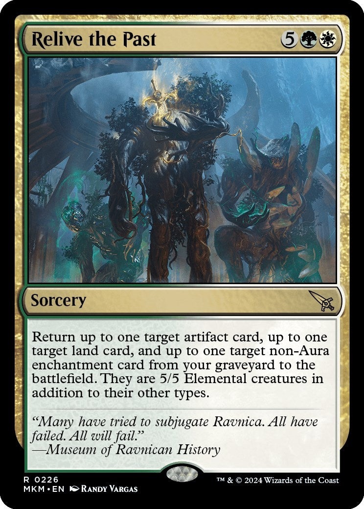 Image for Relive the Past (Murders at Karlov Manor) (226) - Magic: The Gathering