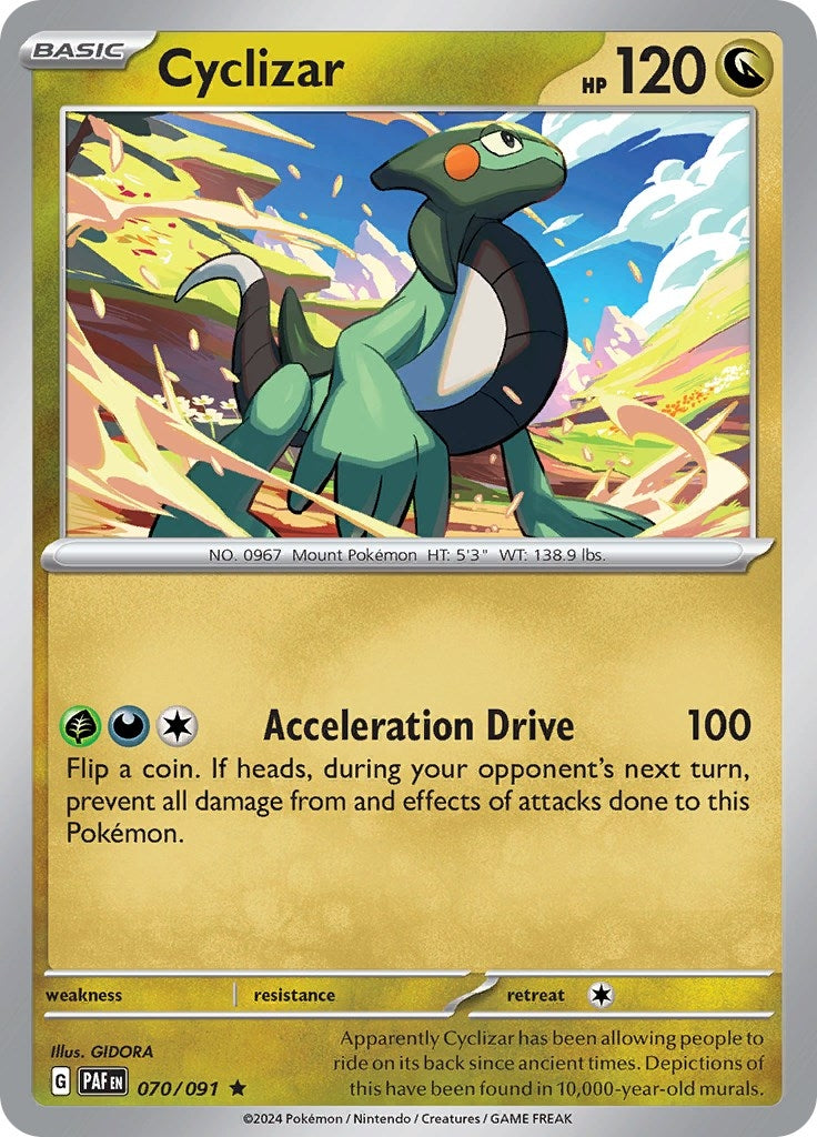 Image for Cyclizar (SV: Paldean Fates) (070/091) - Pokemon