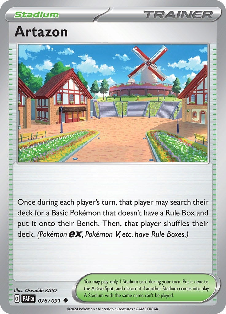 Image for Artazon (SV: Paldean Fates) (076/091) - Pokemon