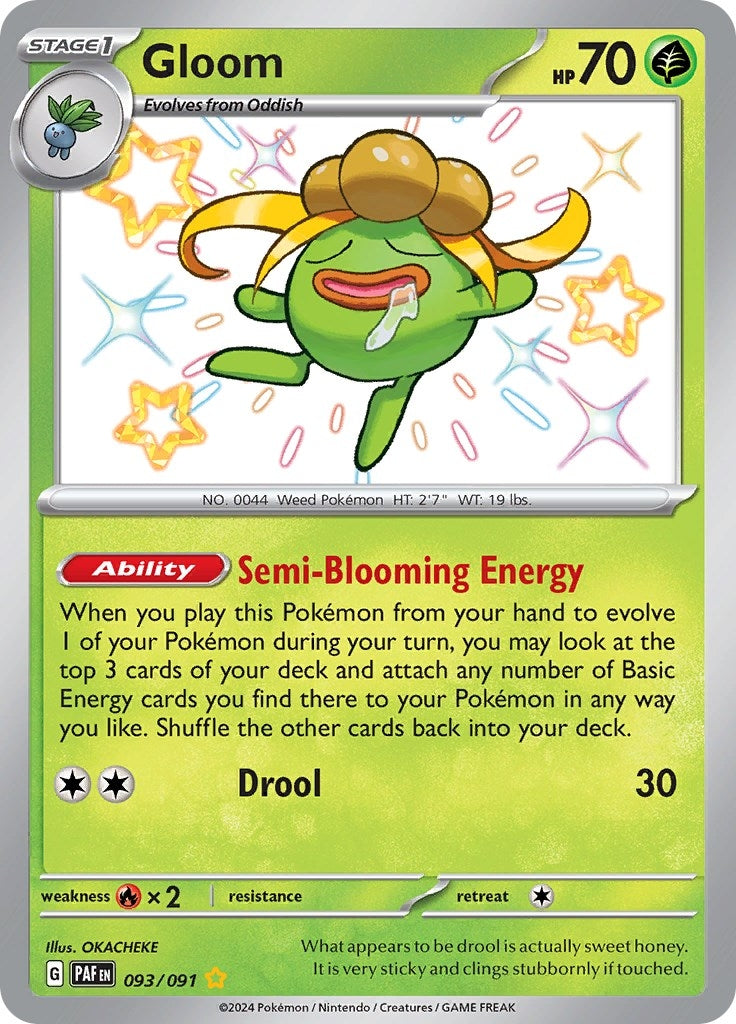 Image for Gloom (SV: Paldean Fates) (093/091) - Pokemon