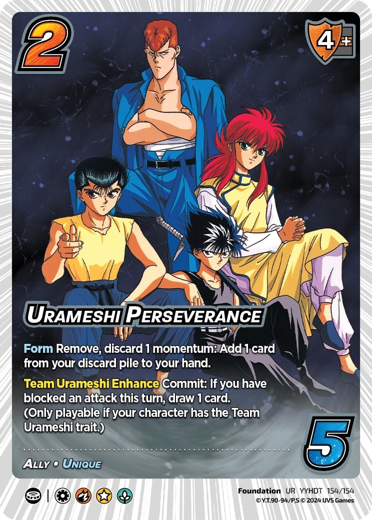 Image for Urameshi Perseverance (Yu Yu Hakusho: Dark Tournament) (154/154) - UniVersus