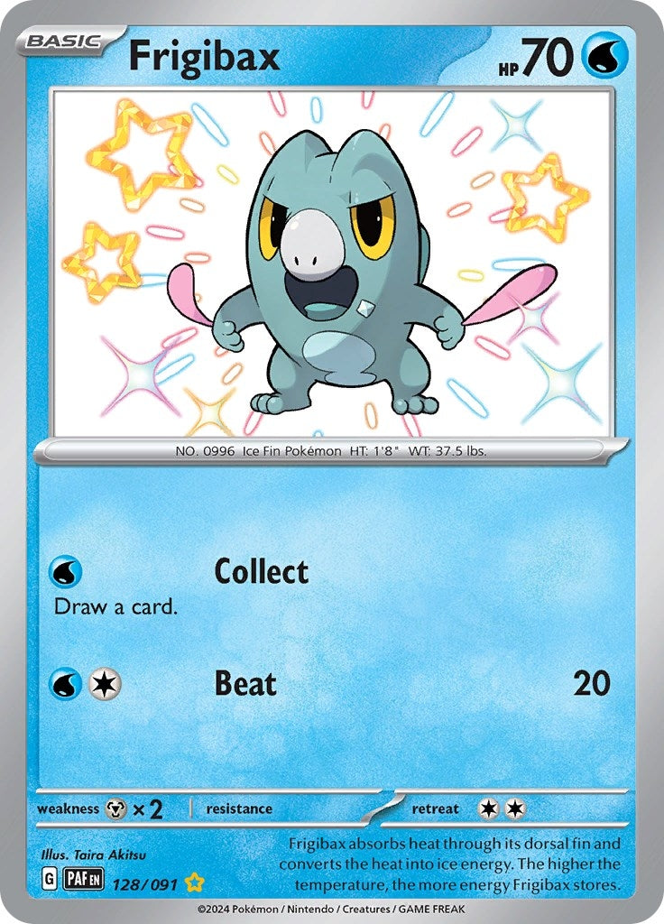 Image for Frigibax (SV: Paldean Fates) (128/091) - Pokemon