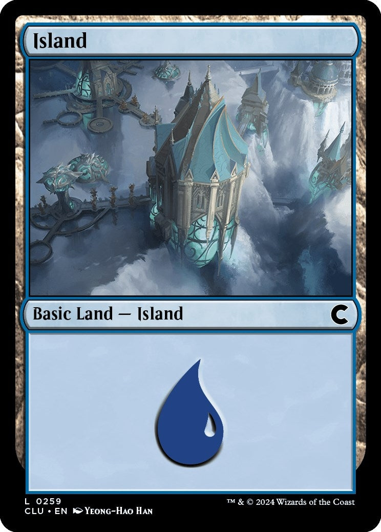 Image for Island (0259) (Ravnica: Clue Edition) (259) - Magic: The Gathering
