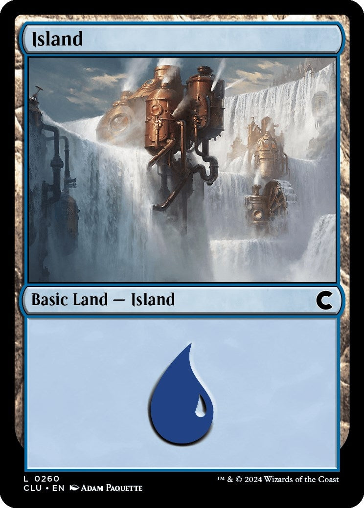 Image for Island (0260) (Ravnica: Clue Edition) (260) - Magic: The Gathering