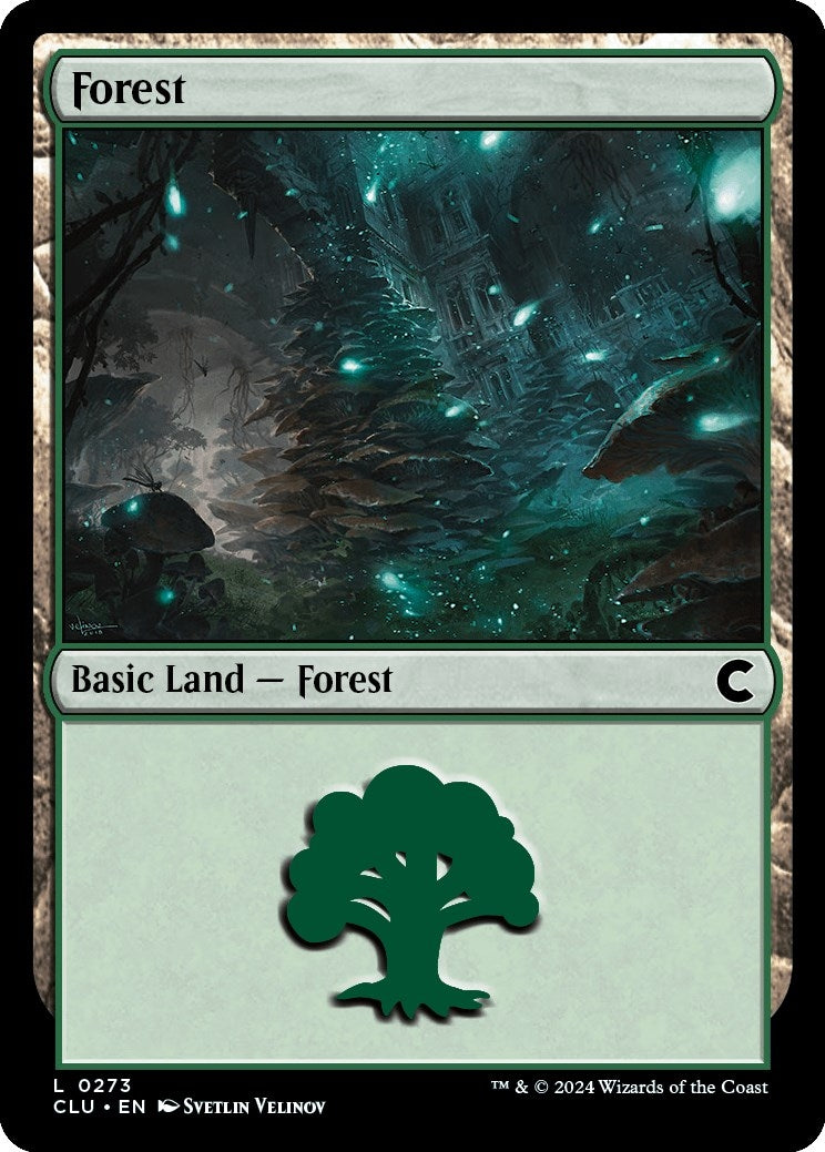 Image for Forest (0273) (Ravnica: Clue Edition) (273) - Magic: The Gathering