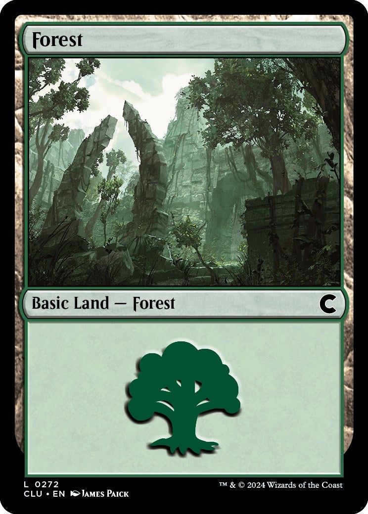 Image for Forest (0272) (Ravnica: Clue Edition) (272) - Magic: The Gathering