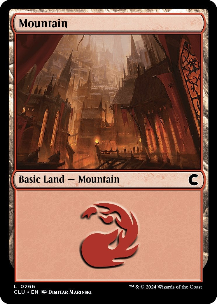 Image for Mountain (0266) (Ravnica: Clue Edition) (266) - Magic: The Gathering