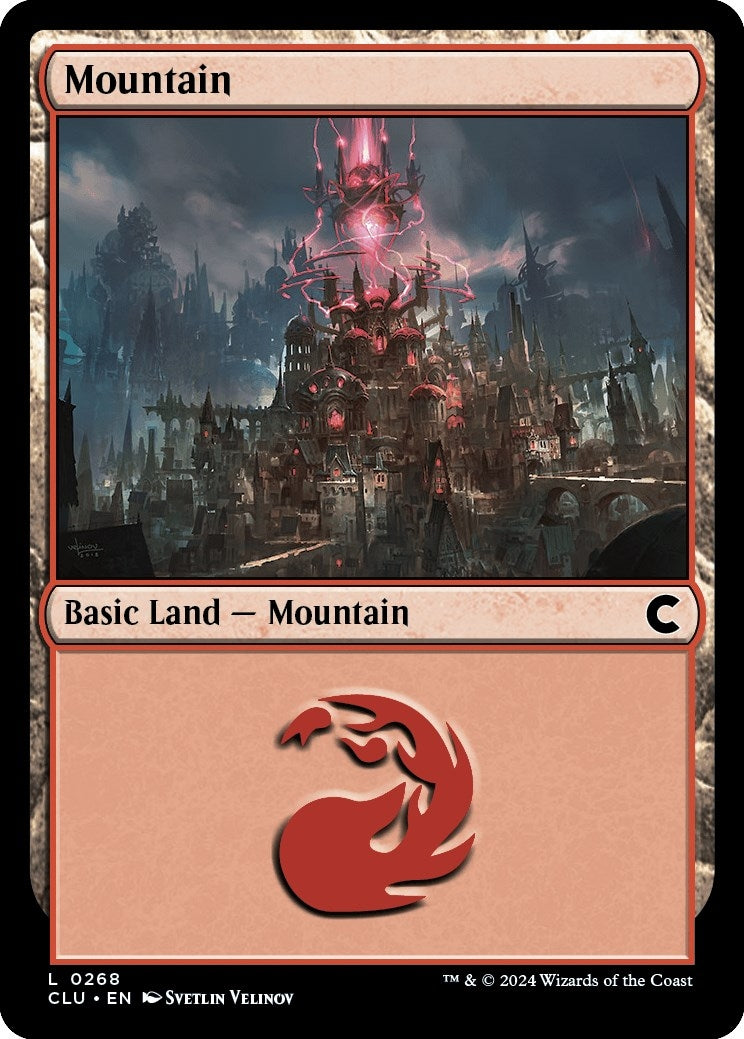 Image for Mountain (0268) (Ravnica: Clue Edition) (268) - Magic: The Gathering