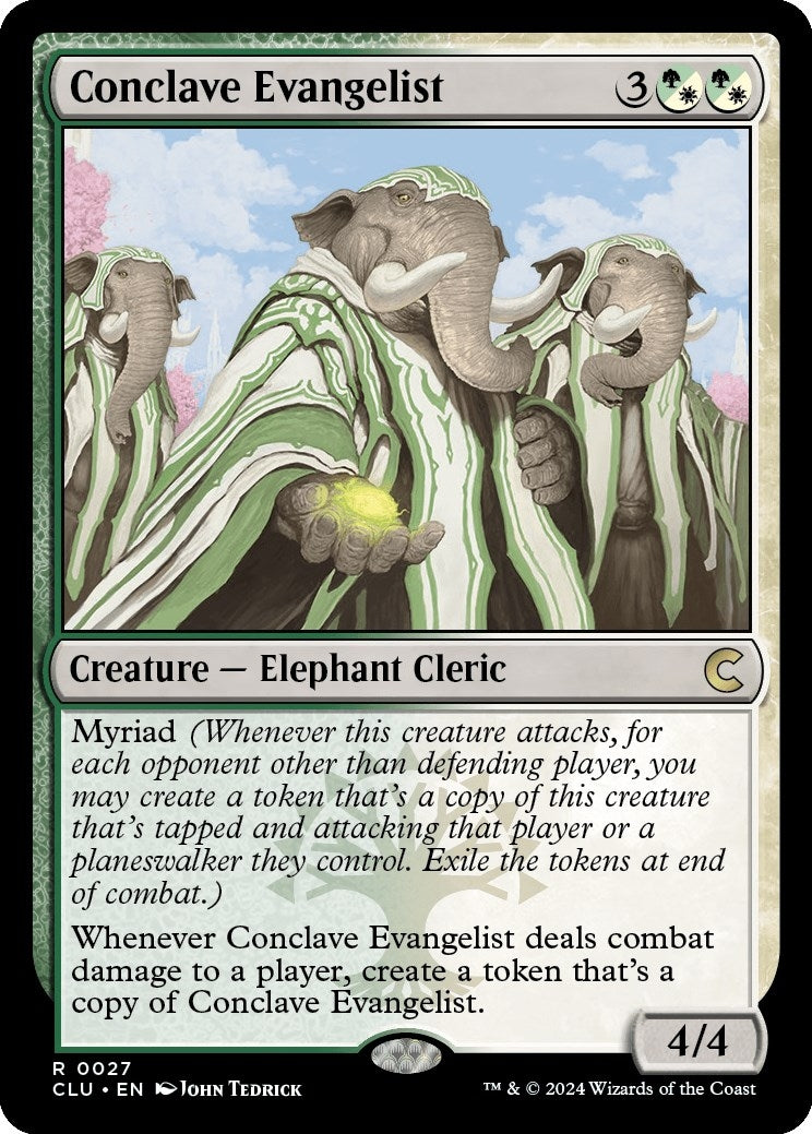 Image for Conclave Evangelist (Ravnica: Clue Edition) (27) - Magic: The Gathering