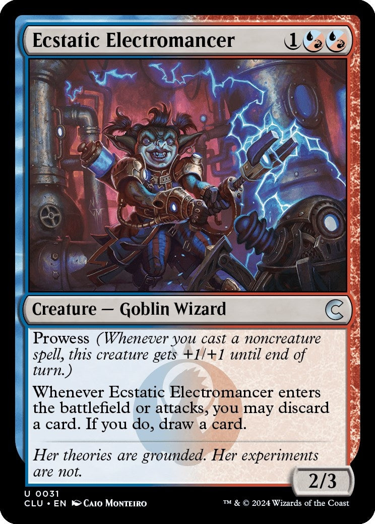 Image for Ecstatic Electromancer (Ravnica: Clue Edition) (31) - Magic: The Gathering