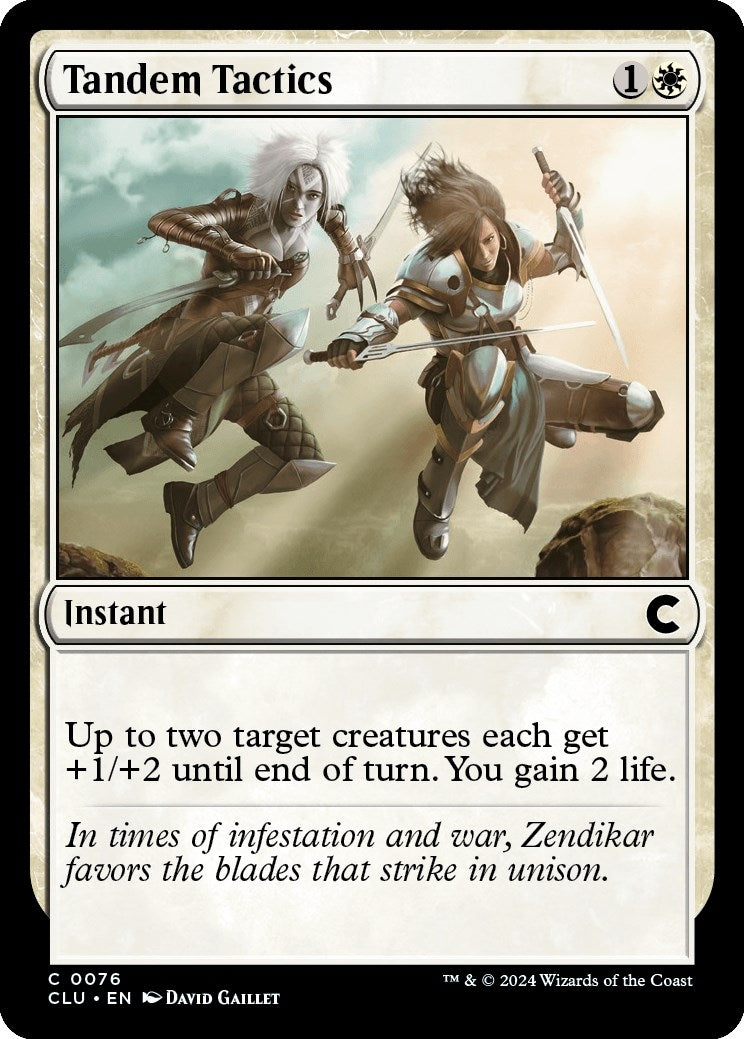 Image for Tandem Tactics (Ravnica: Clue Edition) (76) - Magic: The Gathering