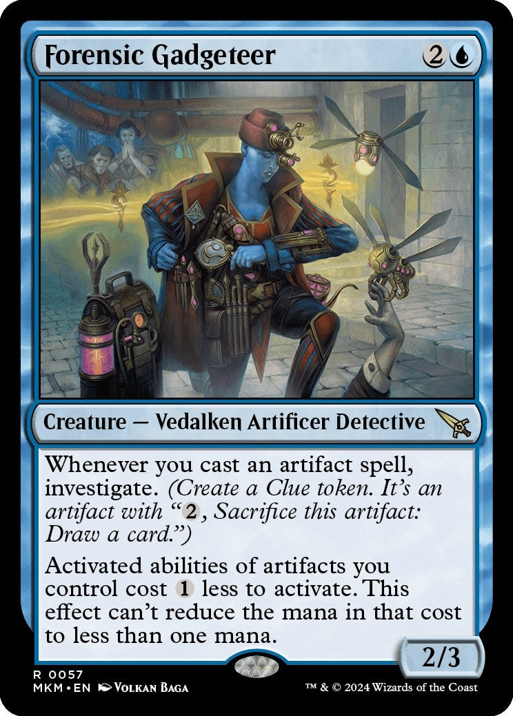 Image for Forensic Gadgeteer (Murders at Karlov Manor) (57) - Magic: The Gathering