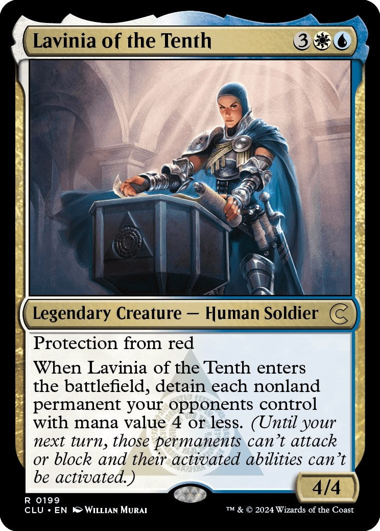 Image for Lavinia of the Tenth (Ravnica: Clue Edition) (199) - Magic: The Gathering