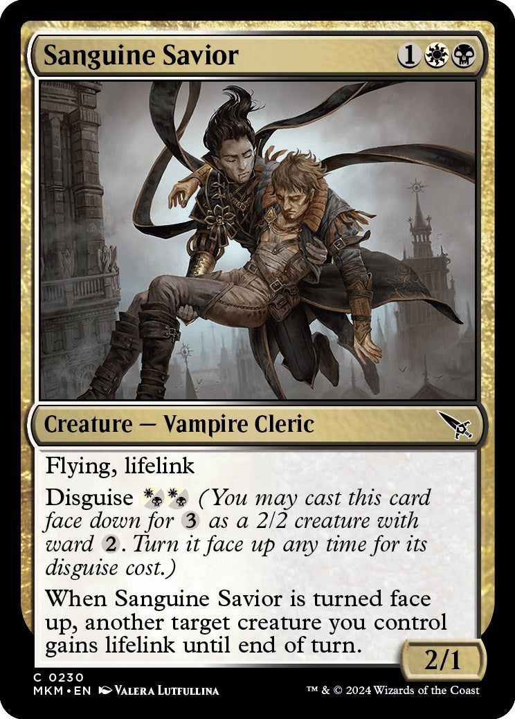 Image for Sanguine Savior (Murders at Karlov Manor) (230) - Magic: The Gathering