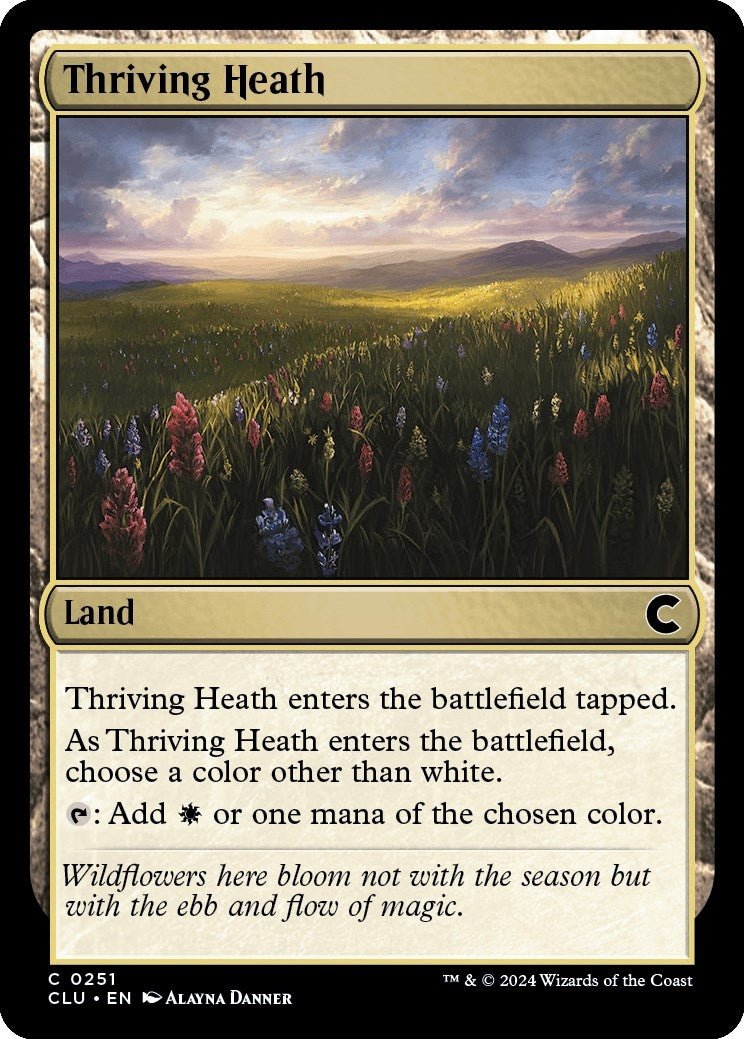 Image for Thriving Heath (Ravnica: Clue Edition) (251) - Magic: The Gathering