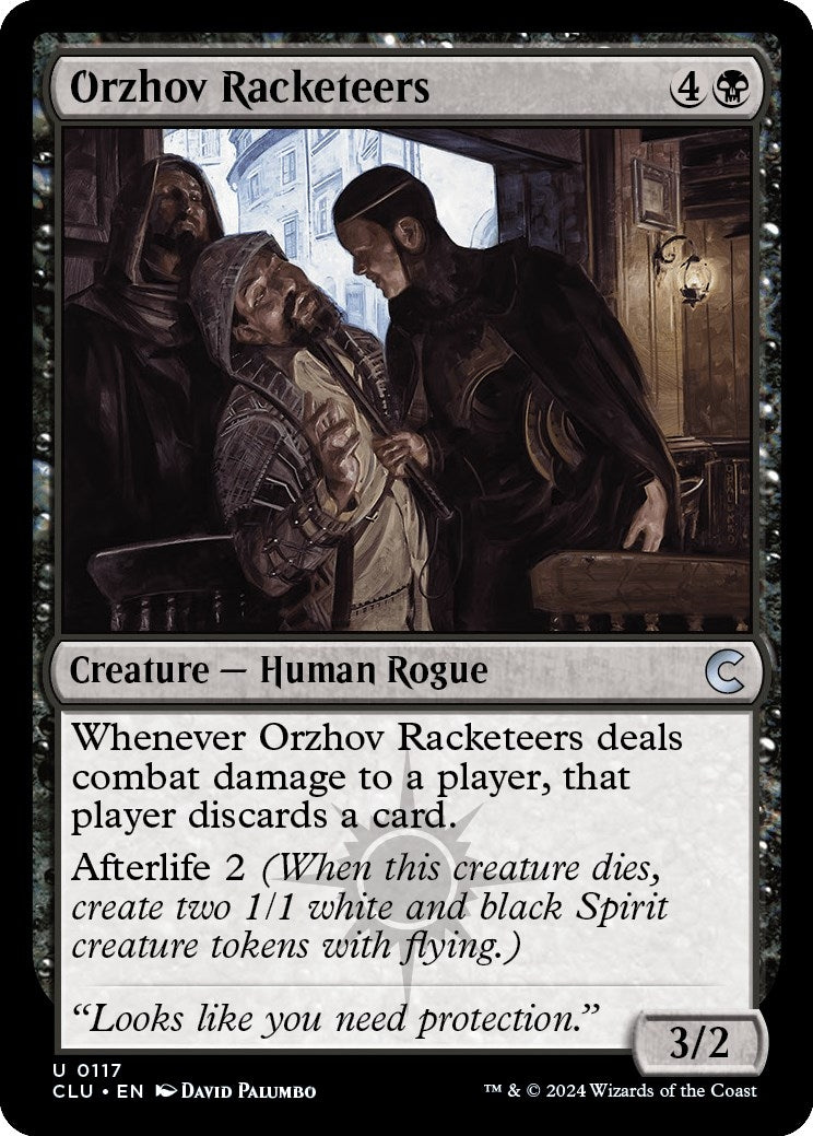 Image for Orzhov Racketeers (Ravnica: Clue Edition) (117) - Magic: The Gathering