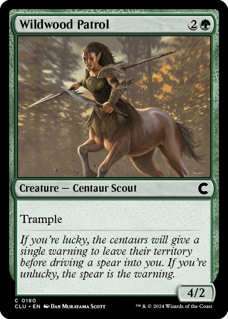 Image for Wildwood Patrol (Ravnica: Clue Edition) (180) - Magic: The Gathering