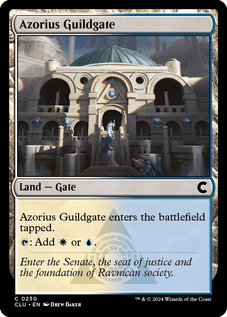 Image for Azorius Guildgate (Ravnica: Clue Edition) (230) - Magic: The Gathering