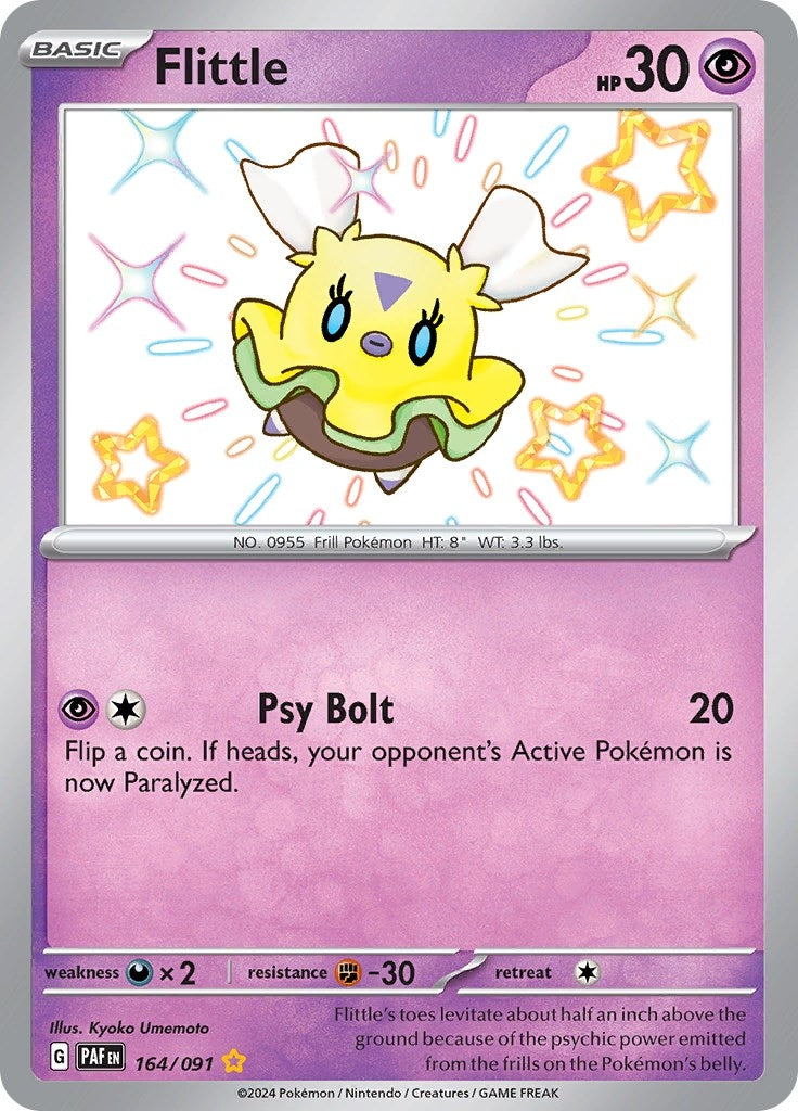 Image for Flittle (SV: Paldean Fates) (164/091) - Pokemon