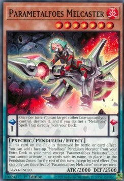 Parametalfoes Melcaster - Blazing Vortex (Common) [BLVO-020]
