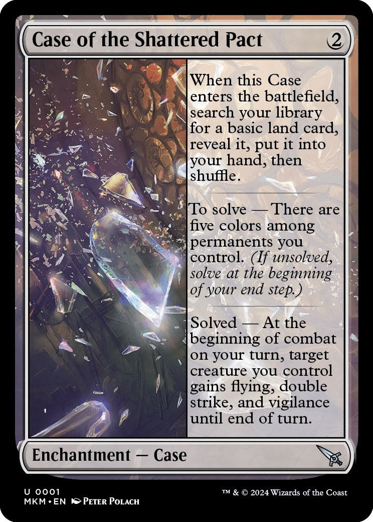 Image for Case of the Shattered Pact (Murders at Karlov Manor) (1) - Magic: The Gathering