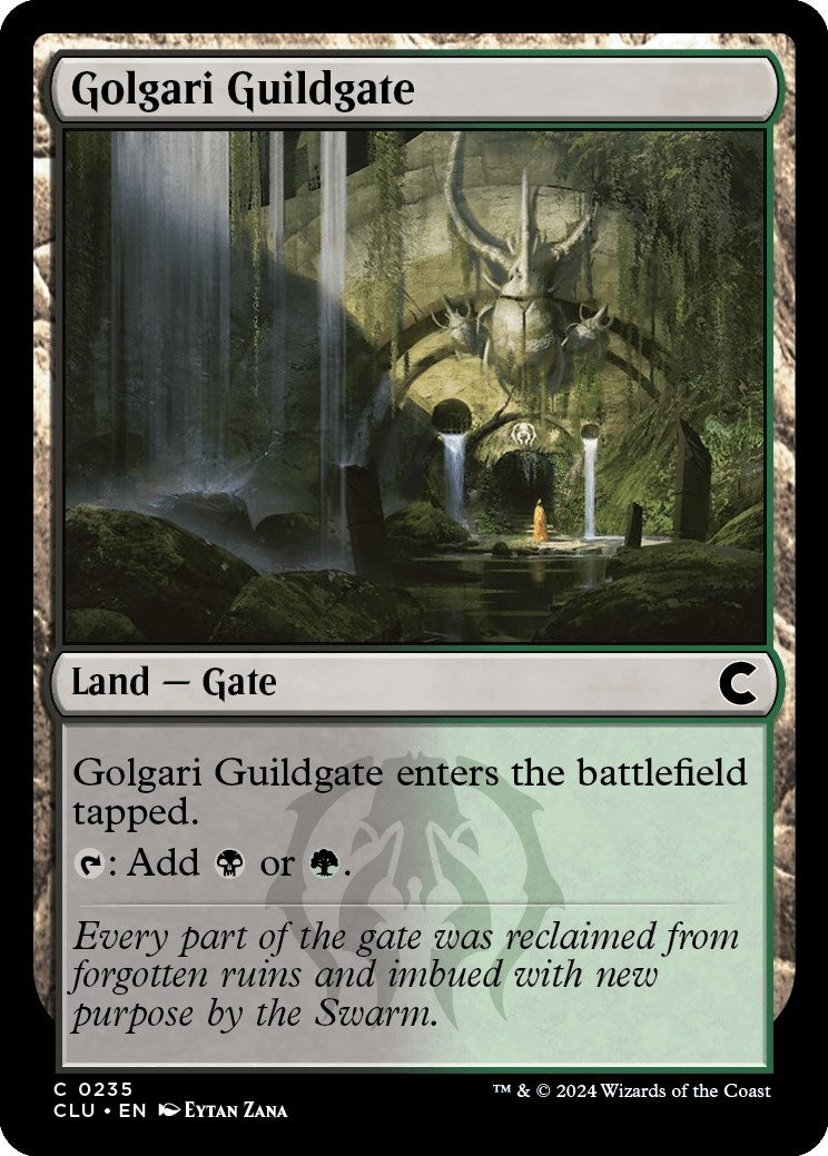 Image for Golgari Guildgate (Ravnica: Clue Edition) (235) - Magic: The Gathering