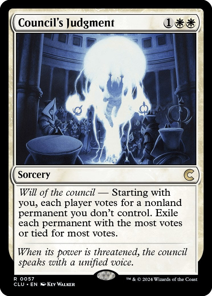 Image for Council's Judgment (Ravnica: Clue Edition) (57) - Magic: The Gathering