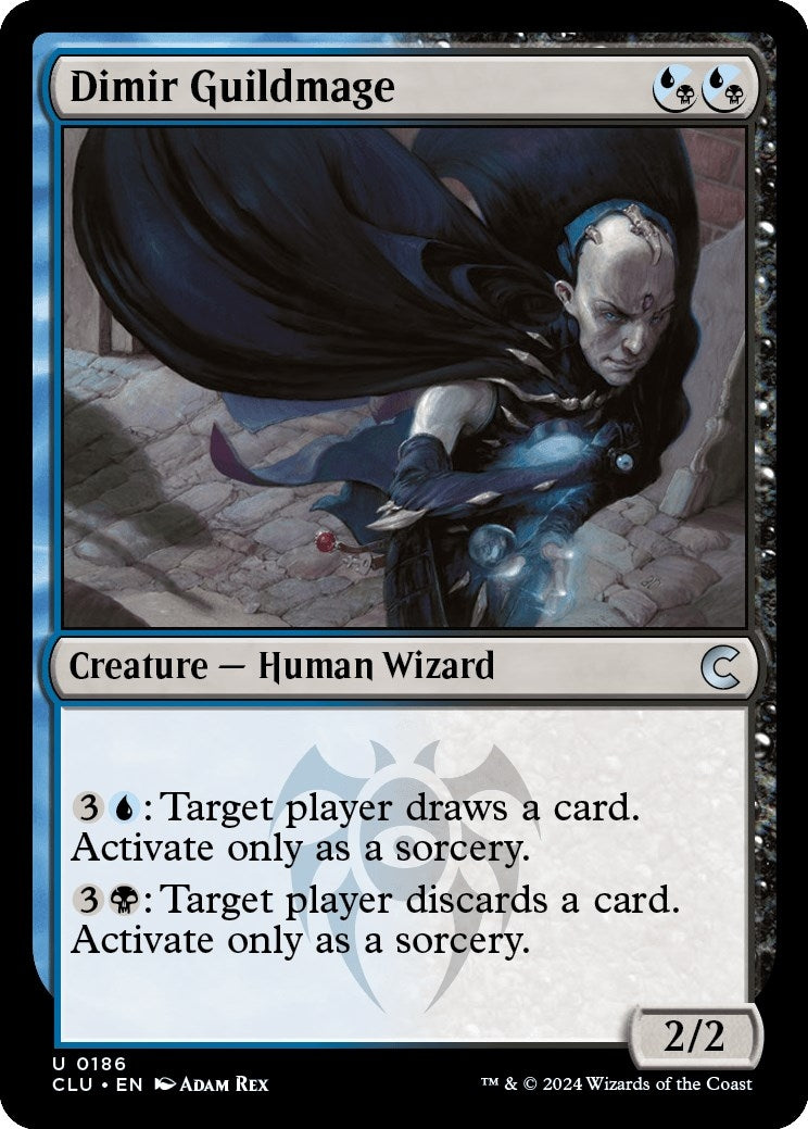 Image for Dimir Guildmage (Ravnica: Clue Edition) (186) - Magic: The Gathering