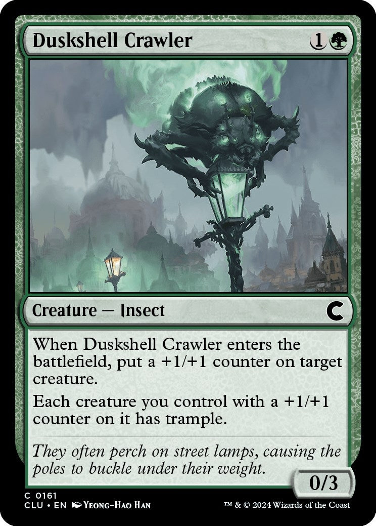 Image for Duskshell Crawler (Ravnica: Clue Edition) (161) - Magic: The Gathering