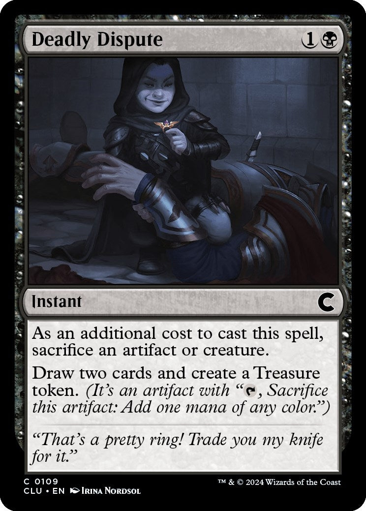 Image for Deadly Dispute (Ravnica: Clue Edition) (109) - Magic: The Gathering