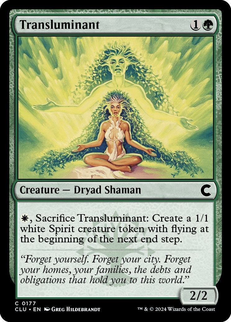 Image for Transluminant (Ravnica: Clue Edition) (177) - Magic: The Gathering