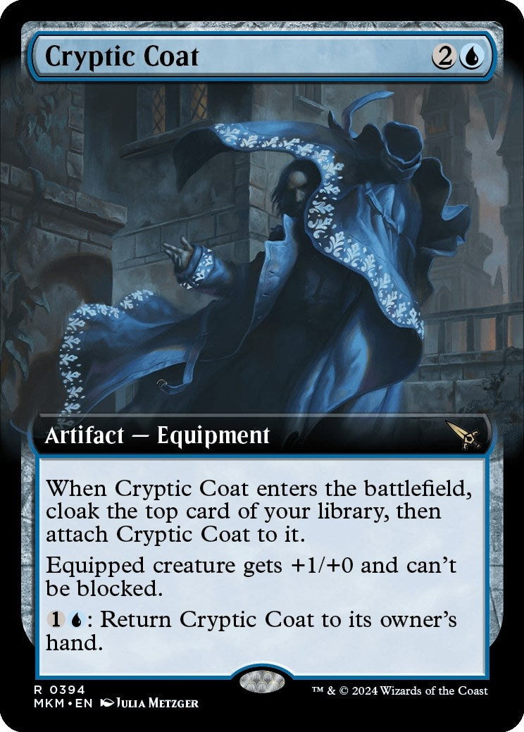 Image for Cryptic Coat (Extended Art) (Murders at Karlov Manor) (394) - Magic: The Gathering
