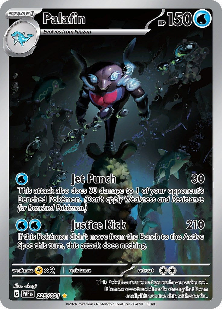 Image for Palafin (SV: Paldean Fates) (225/091) - Pokemon