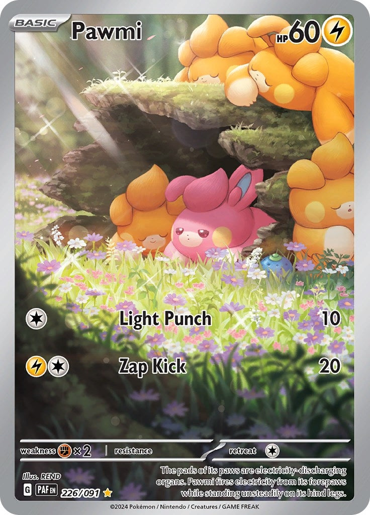 Image for Pawmi (SV: Paldean Fates) (226/091) - Pokemon