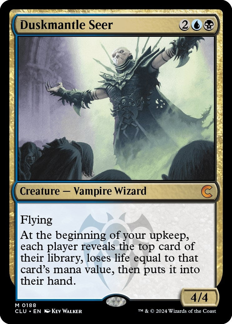 Image for Duskmantle Seer (Ravnica: Clue Edition) (188) - Magic: The Gathering