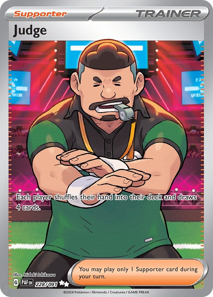 Image for Judge (SV: Paldean Fates) (228/091) - Pokemon
