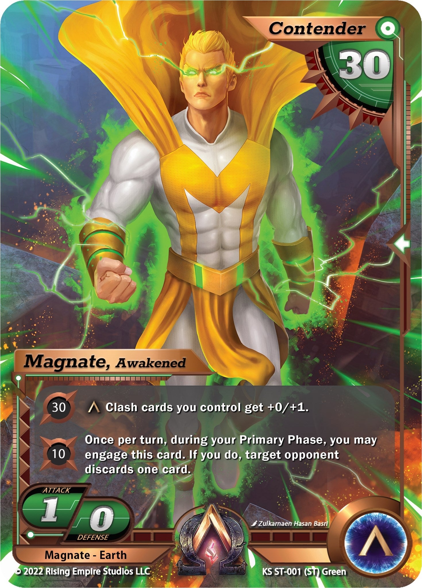 Image for Magnate, Awakened (The Awakening (Kickstarter)) (KS ST-001) - Alpha Clash