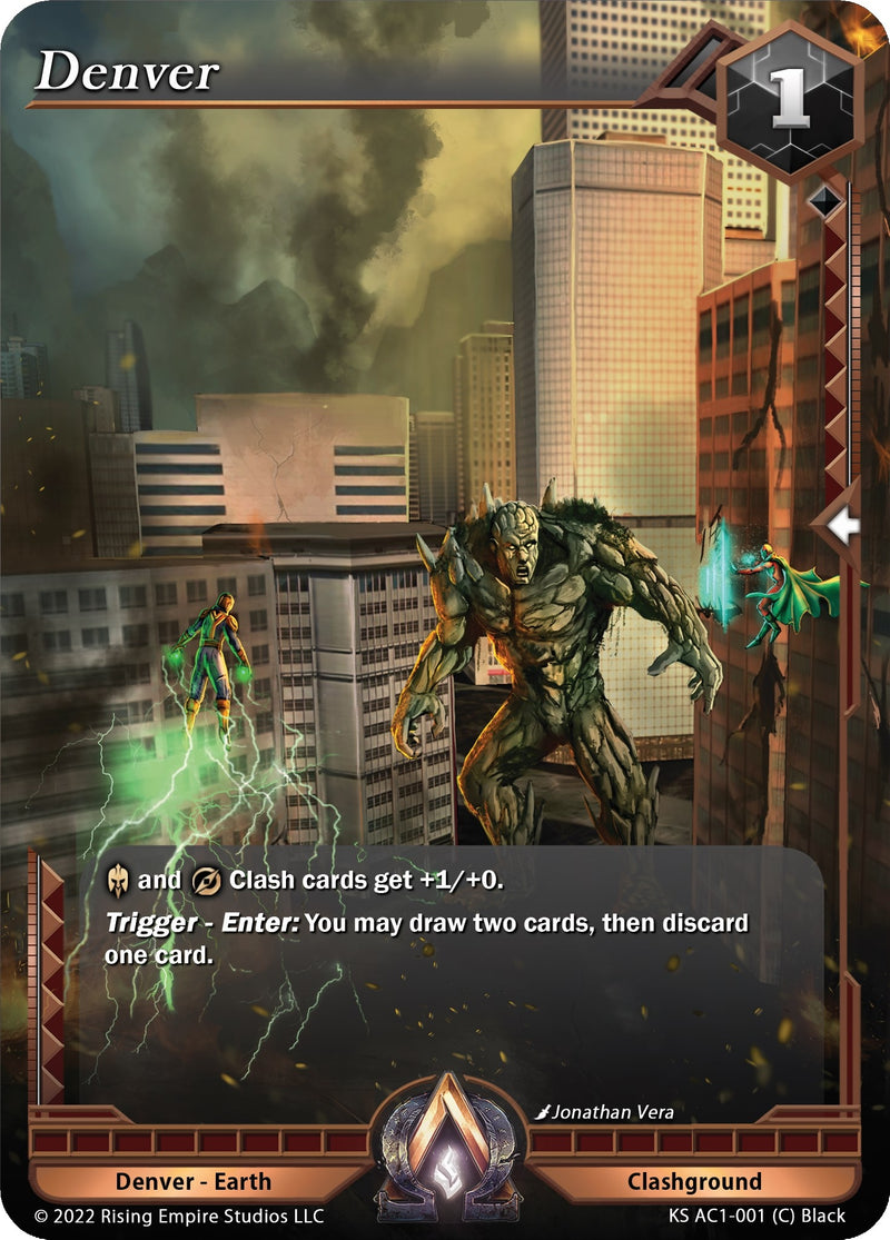 Image for Denver (The Awakening (Kickstarter)) (KS AC1-001) - Alpha Clash