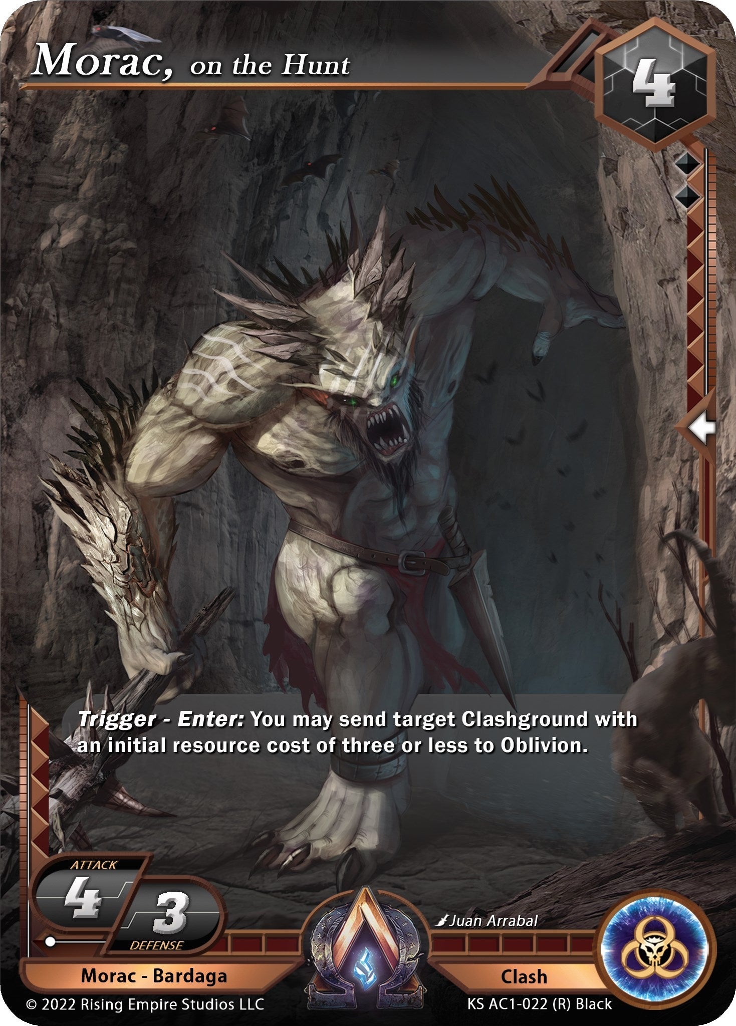 Image for Morac, on the Hunt (The Awakening (Kickstarter)) (KS AC1-022) - Alpha Clash