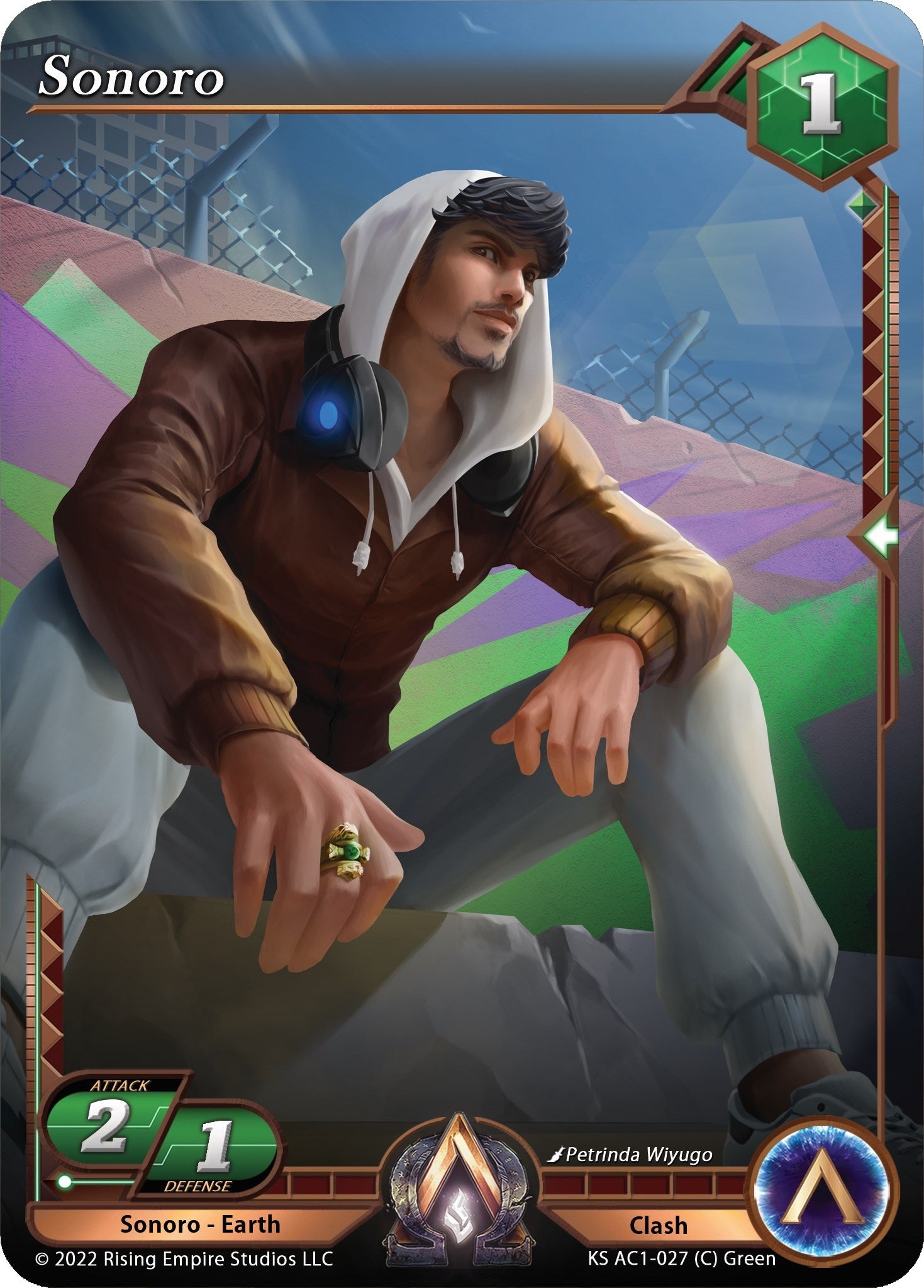 Image for Sonoro (The Awakening (Kickstarter)) (KS AC1-027) - Alpha Clash
