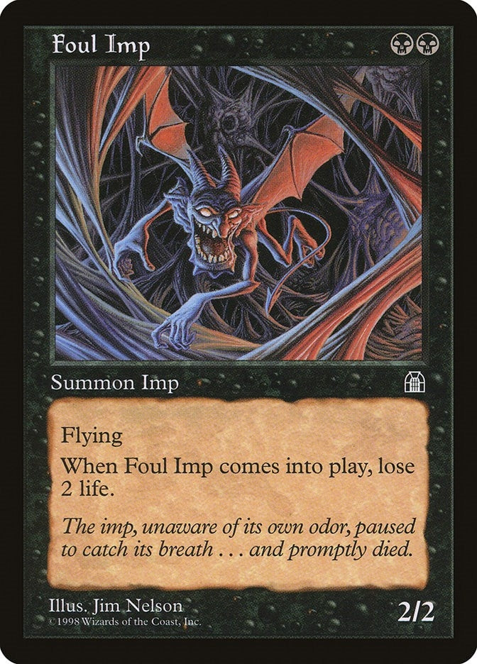 Image for Foul Imp (Stronghold) - Magic: The Gathering