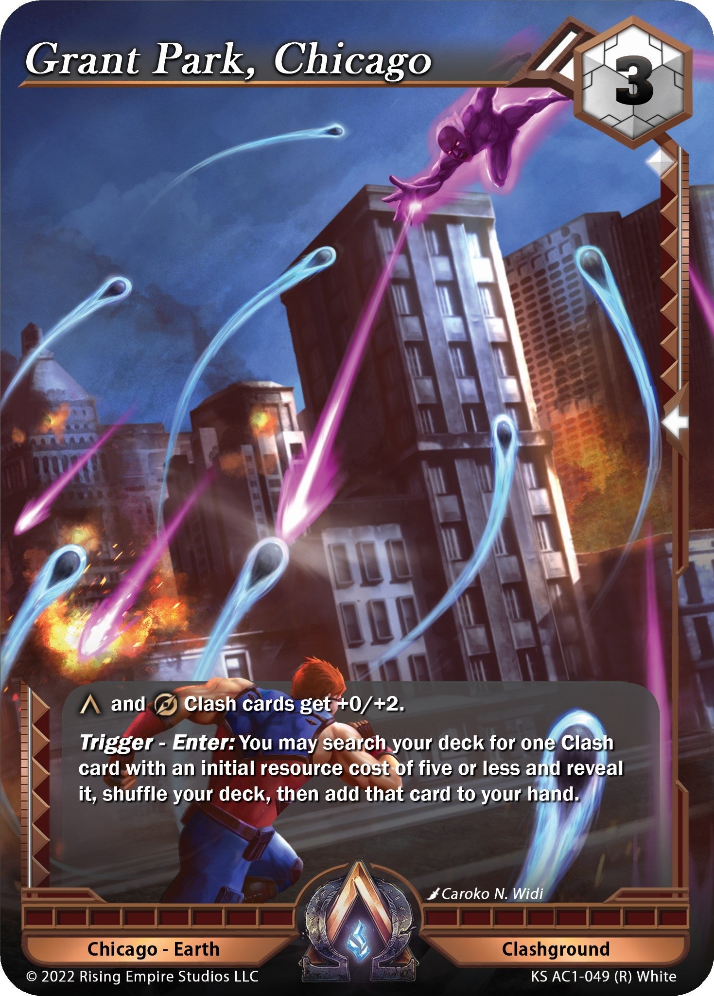 Image for Grant Park, Chicago (The Awakening (Kickstarter)) (KS AC1-049) - Alpha Clash