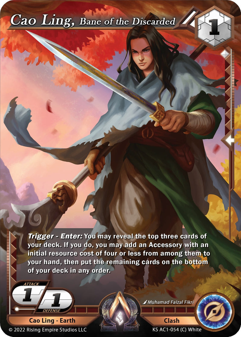 Image for Cao Ling, Bane of the Discarded (The Awakening (Kickstarter)) (KS AC1-054) - Alpha Clash