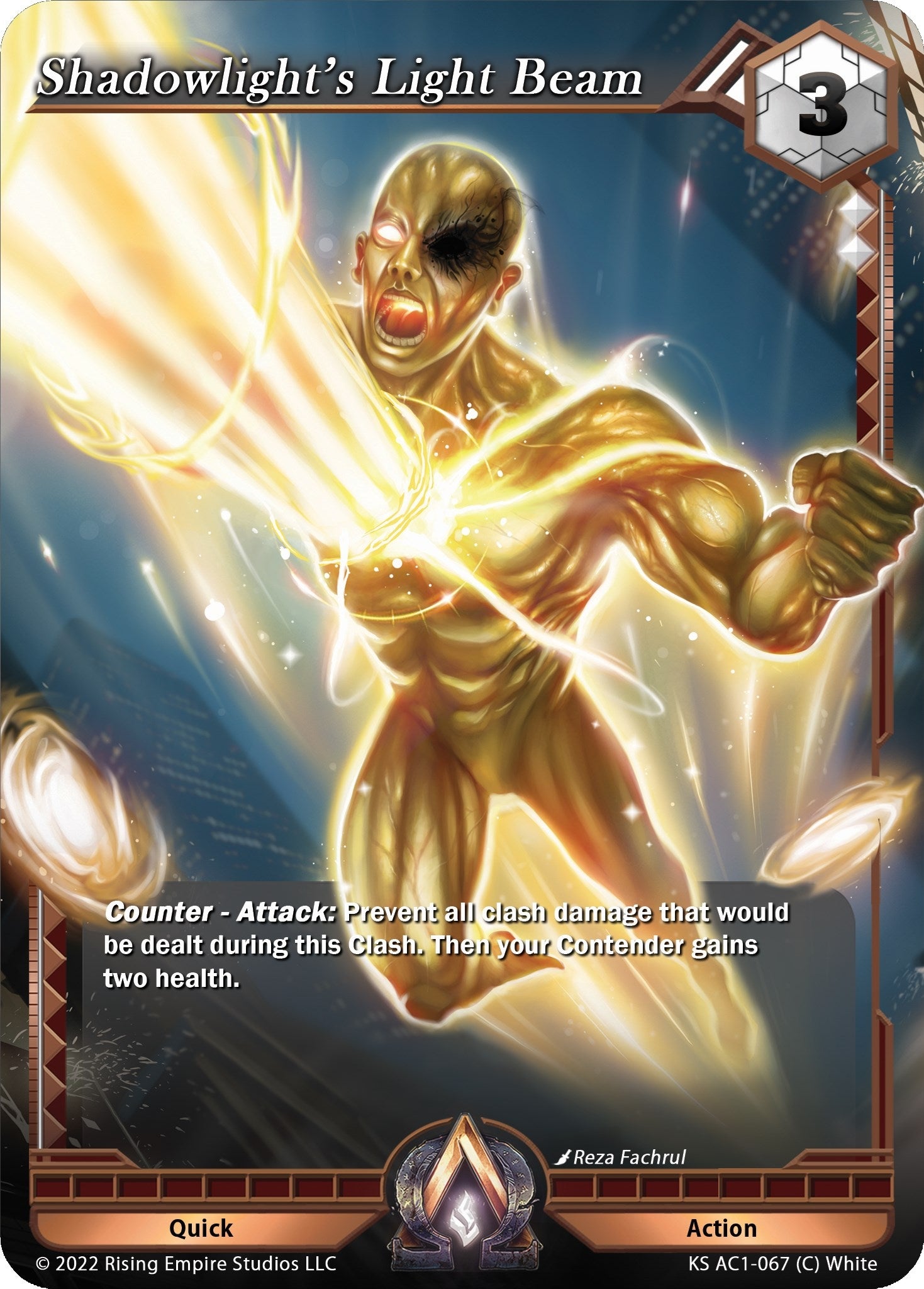 Image for Shadowlight's Light Beam (The Awakening (Kickstarter)) (KS AC1-067) - Alpha Clash
